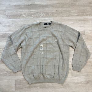 IZOD Beige Sweater Men's-Size XL